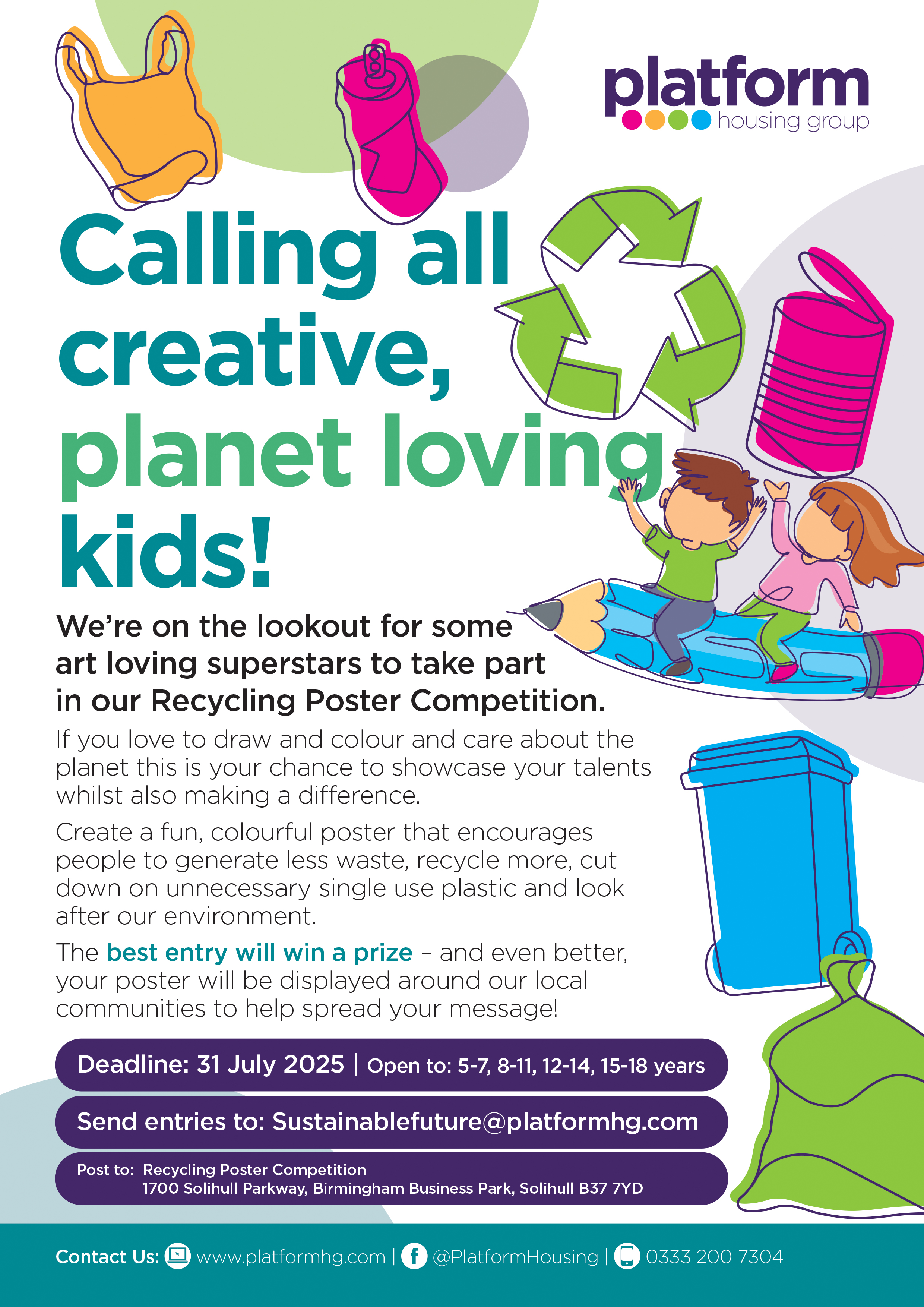 Enter our recycling poster competition