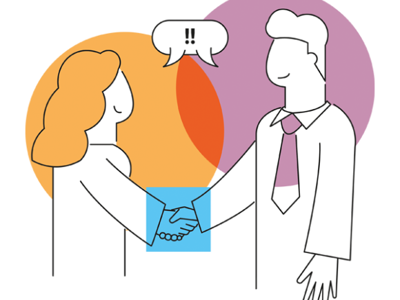 Shaking-hands