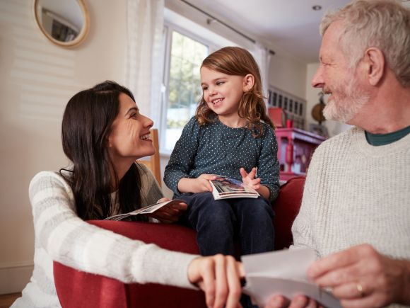 What to expect on the day of sign up - Happy family