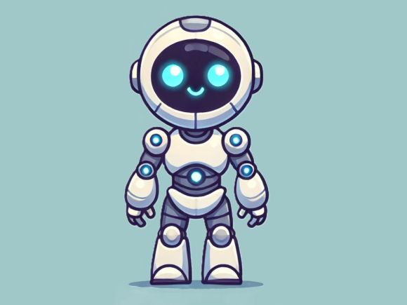 Platform Digital Futures Academy Robot Mascot