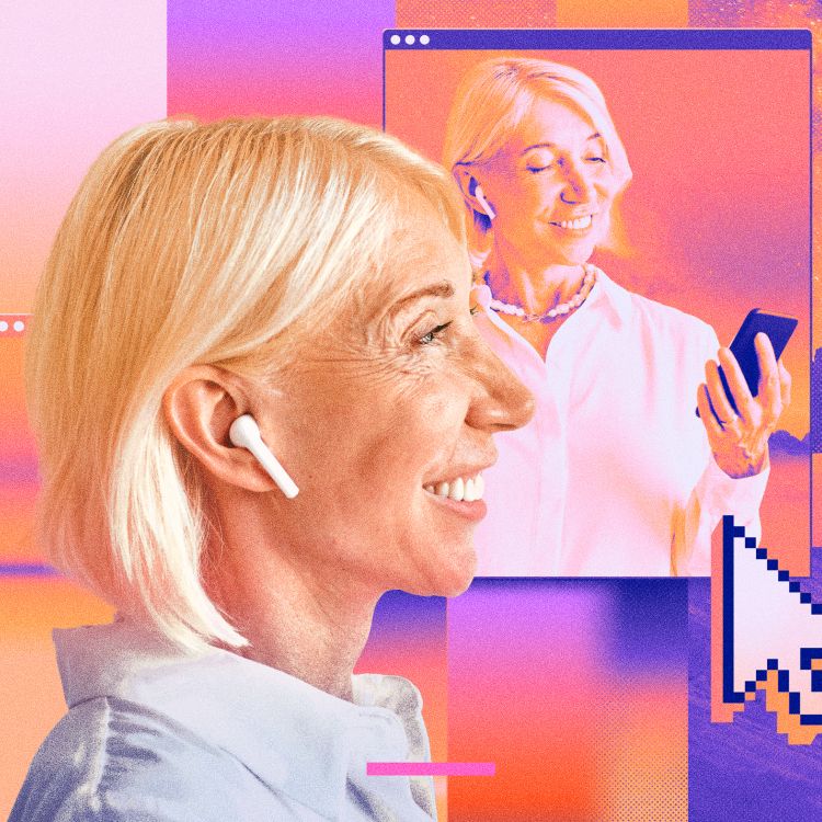 Stay Nimble - See how your work life is doing - image of a smiling woman