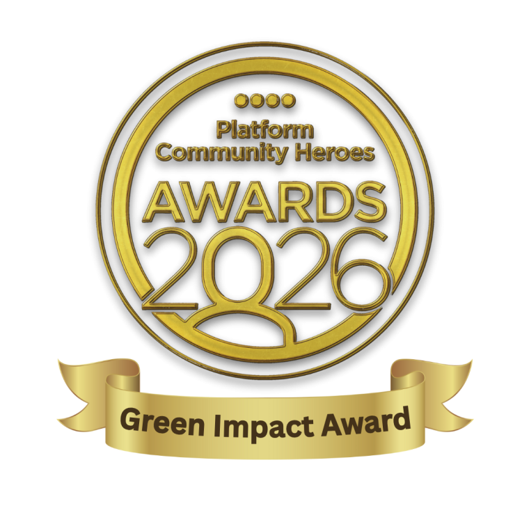 Platform Community Heroes Awards 2026 - Green Impact Award logo