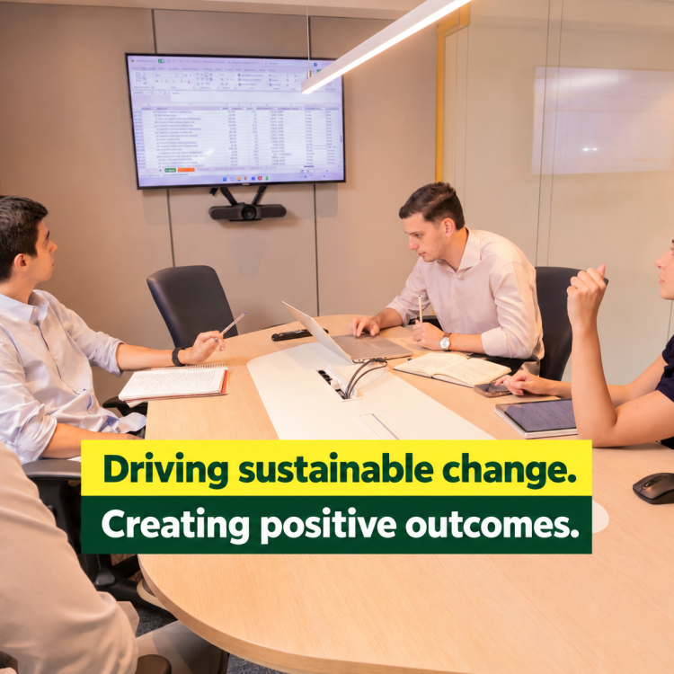 Sustainable change meeting