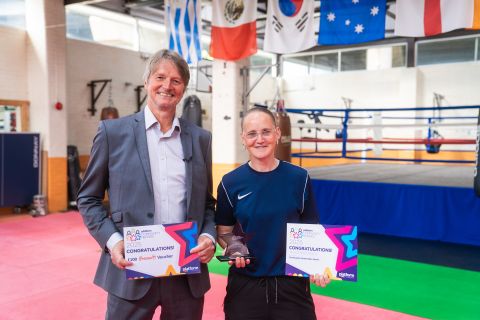 Platform HG Community Heroes Awards 2025 - Communities Partnership Award winner Tina O'Dell