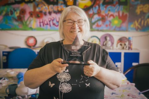 Inaugural Celebrating Diversity Award winner for 2026 - Butterfly Foundation founder Sue Stevenson