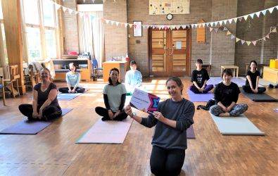 community yoga at warndon