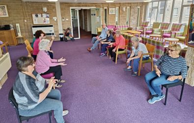 Seated Exercise at Victoria Court & Denefields Court