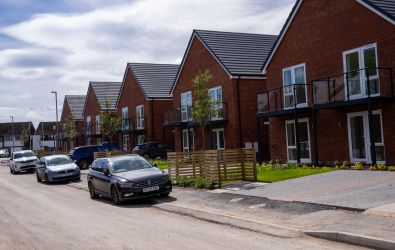 Homes at the Cookley Works site in Dudley