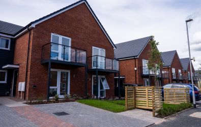 A house on the development