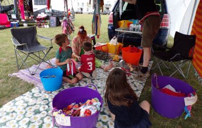 Children at the activity day