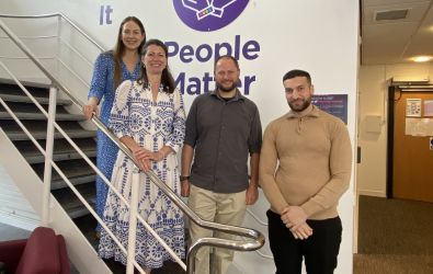 Trainee Board Members - Mikhaila, Heidi, Laurens and Parham
