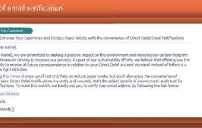 Example of Allpay Email Verification