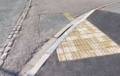 Dropped kerb