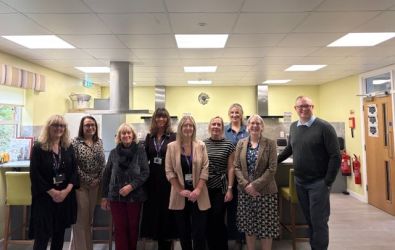 The Mayor of Malvern, Platform colleagues and staff from TPMS at The Foyer