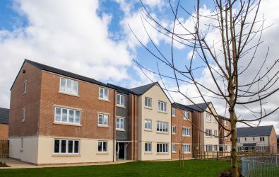 Flats picture in winter