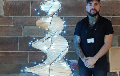 Xmas tree crop - worcester cathedral