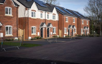 The new homes at Rill Close in Oakham