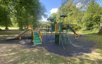 The play area at Whitworth Park