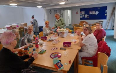 The Golden Girls arts and crafts group