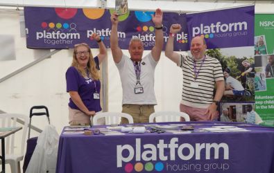 Colleagues at last year's Worcester Show
