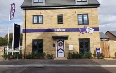 The show home at Shirebrook